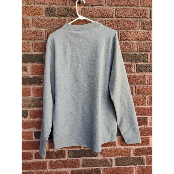 Omni Wool Base layer Mens Size XL Gray Long Sleeve Crew neck Hiking - Picture 4 of 6